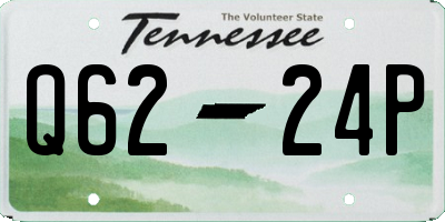 TN license plate Q6224P