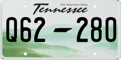 TN license plate Q6228O
