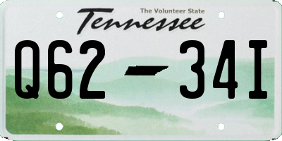 TN license plate Q6234I