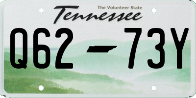 TN license plate Q6273Y