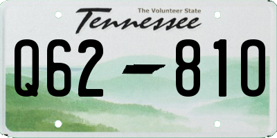TN license plate Q6281O