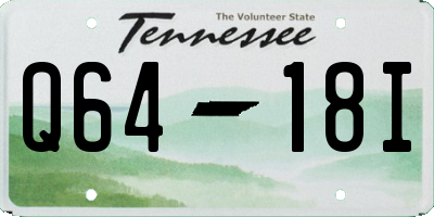 TN license plate Q6418I