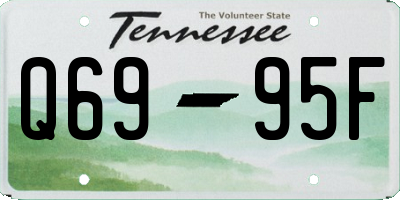 TN license plate Q6995F