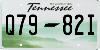 TN license plate Q7982I
