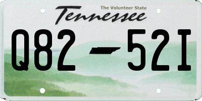 TN license plate Q8252I