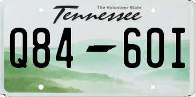 TN license plate Q8460I