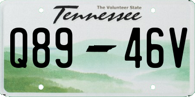 TN license plate Q8946V