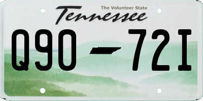TN license plate Q9072I