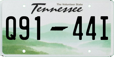 TN license plate Q9144I