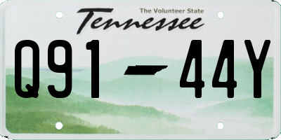 TN license plate Q9144Y