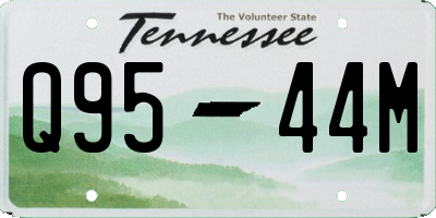 TN license plate Q9544M