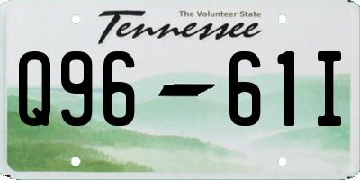 TN license plate Q9661I