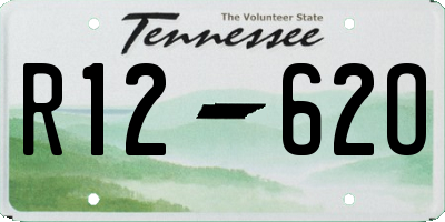 TN license plate R1262O