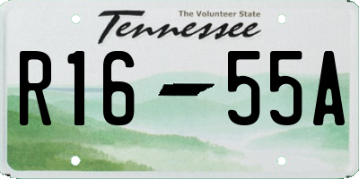 TN license plate R1655A