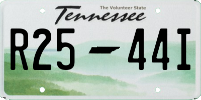 TN license plate R2544I
