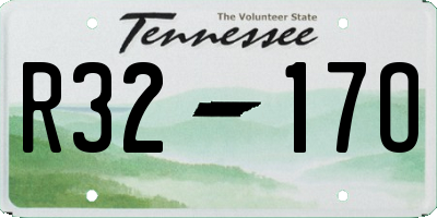 TN license plate R3217O
