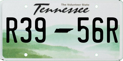 TN license plate R3956R