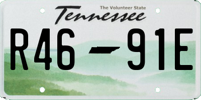 TN license plate R4691E