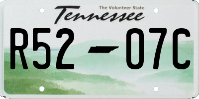 TN license plate R5207C