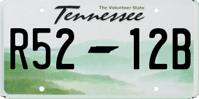 TN license plate R5212B
