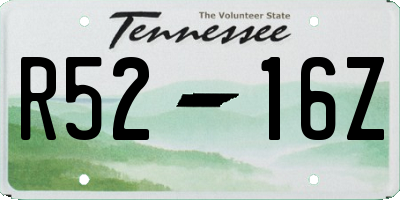 TN license plate R5216Z