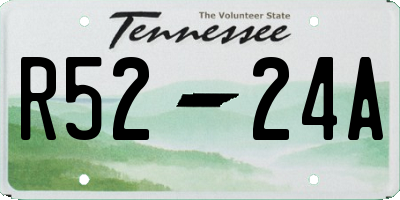TN license plate R5224A