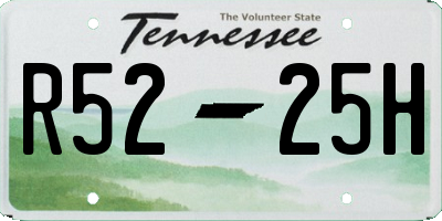 TN license plate R5225H