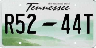TN license plate R5244T