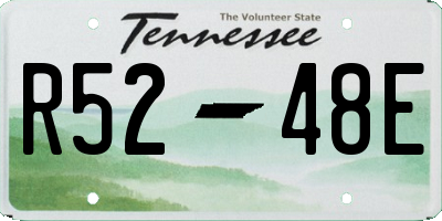 TN license plate R5248E
