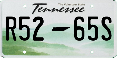 TN license plate R5265S