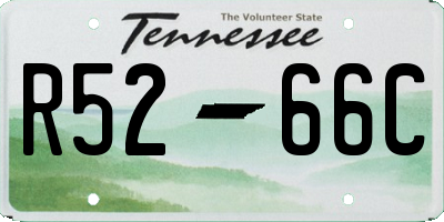 TN license plate R5266C