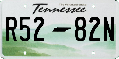 TN license plate R5282N