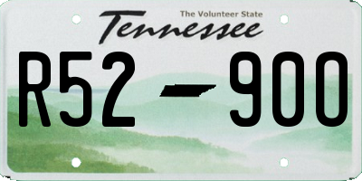 TN license plate R5290O