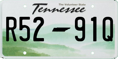 TN license plate R5291Q