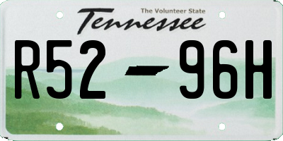 TN license plate R5296H