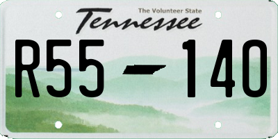 TN license plate R5514O