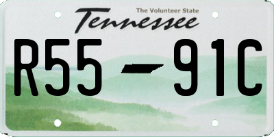 TN license plate R5591C