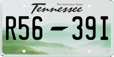 TN license plate R5639I