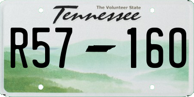 TN license plate R5716O