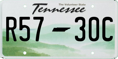 TN license plate R5730C