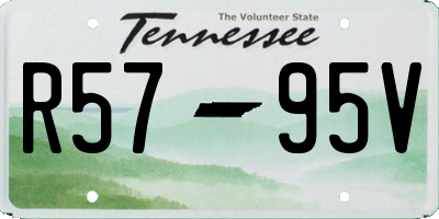 TN license plate R5795V