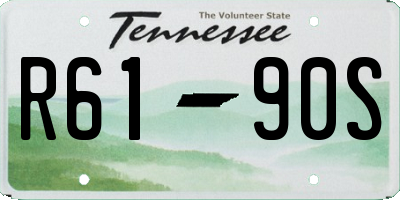 TN license plate R6190S