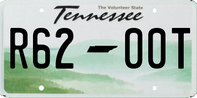 TN license plate R6200T
