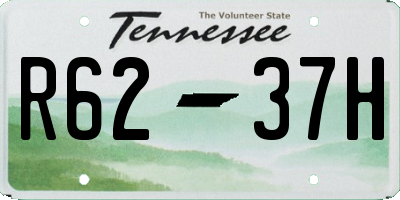 TN license plate R6237H