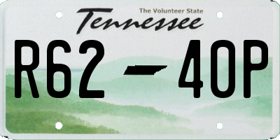 TN license plate R6240P