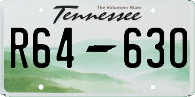 TN license plate R6463O