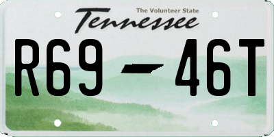 TN license plate R6946T