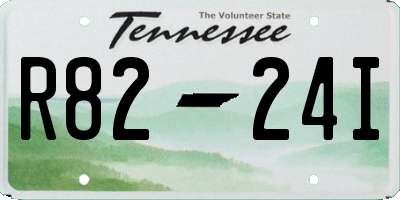 TN license plate R8224I