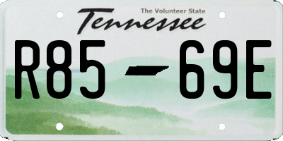 TN license plate R8569E