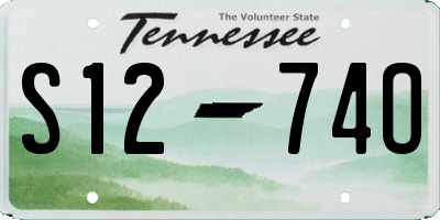 TN license plate S1274O
